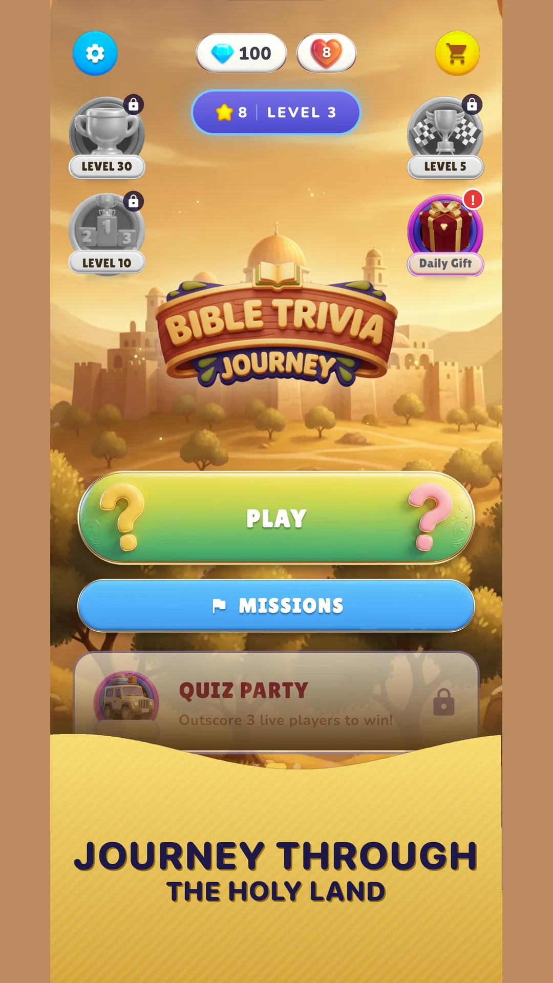 Bible Trivia Journey screenshot